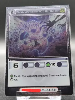 Chaotic Card : Vacuum Hemisphere Alliances Unraveled AU Rare Attack - Image 1