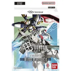 Gundam Card Game ST02 Wings Of Advance Starter Deck English Version NEW - Image 1