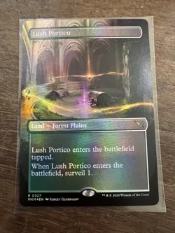 Lush Portico Borderless Foil Murders At Karlov Manor - Magic: The Gathering Card - Image 1