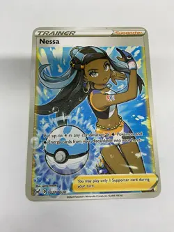Nessa Gold Metal Pokemon Card-Collectible Gift Display！Christmas - Image 4