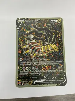 Giratina V Gold Metal Pokemon Card-Collectible Gift Display！Christmas - Image 4