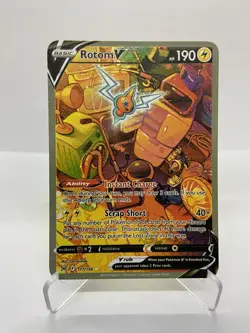 Rotom V Gold Metal Pokemon Card-Collectible Gift Display！Christmas - Image 4
