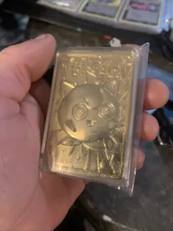 Jigglypuff Pokemon 23K Gold Plated Trading Card 1999 Burger King Limited Edition - Image 3