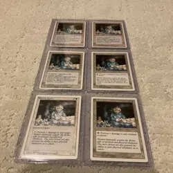 Lot of (6) Magic The Gathering MTG Samite Healer RARE - Image 1