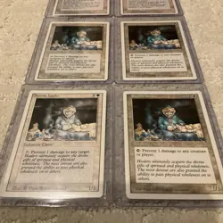 Lot of (6) Magic The Gathering MTG Samite Healer RARE - Image 2
