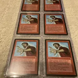 Lot of (6) 1995 Panic Ice Age 1995 Magic The Gathering MTG RARE - Image 2