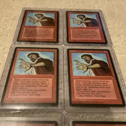 Lot of (6) 1995 Panic Ice Age 1995 Magic The Gathering MTG RARE - Image 3