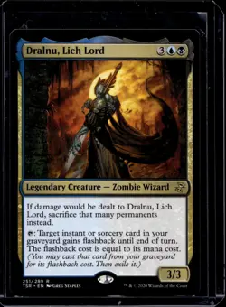 Magic the Gathering MTG Dralnu, Lich Lord (251) Time Spiral Remastered NM - Image 1