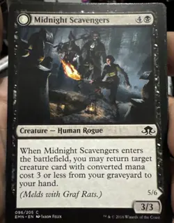MTG - 1 x Midnight Scavengers - Eldritch Moon - Image 1