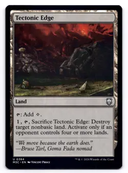 Tectonic Edge NM Commander: Modern Horizons 3 0384 MTG Regular - Image 1