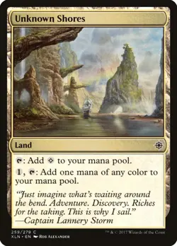 Unknown Shores [X2] Ixalan (XLN #259) MtG NM - Image 1