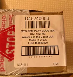 MTG Sealed Marvel's Spider-Man Play Booster Box Case - Image 1
