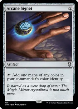 Arcane Signet - Near Mint MTG Commander: Phyrexia: All Will Be One - Image 1