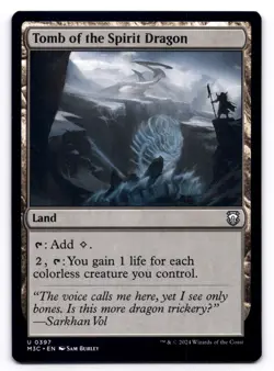 Tomb of the Spirit Dragon NM Commander: Modern Horizons 3 0397 MTG Regular - Image 1