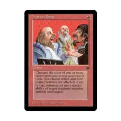 WOTC MtG Legends Dwarven Song (U) NM - Image 1