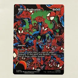 Rite of Replication Borderless MTG Marvel Eternal-Legal Nm/M *IN HAND* - Image 1