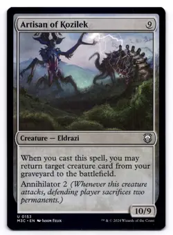 Artisan of Kozilek NM Commander: Modern Horizons 3 0153 MTG Regular - Image 1