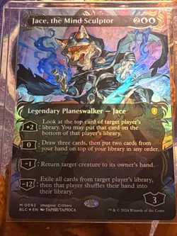 2024 MTG BLOOMBURROW COLLOCTOR BOOSTER Jace, The Mind Sculptor (MINT) - Image 3