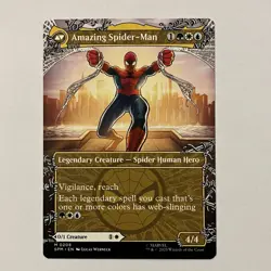 Peter Parker Amazing Spider-Man - 208 - SPM - NM - MTG Magic the Gathering - Image 2