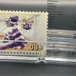 Muk Koffing Weezing SHOGAKUKAN Pokemon postage stamp Japanese F/S - Image 3