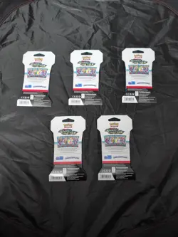 pokemon Scarlet & Violet Journey Together Sleeved Booster Packs (LOT OF 5) - Image 2