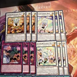 Yugioh! Cupsy + Lollipo + Cooky + Redemption Yummy Core JUSH Rare 1st Ed NM - Image 3