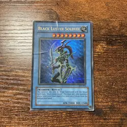 BLACK LUSTER SOLDIER SYE-024 ULTRA RARE YUGIOH TCG LP - Image 1