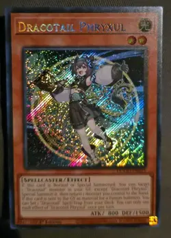 Yugioh Dracotail Phryxul DOOD-EN023 1st Edition Secret Rare NM - Image 1