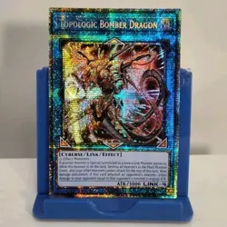 Topologic Bomber Dragon MP25-EN030 1st Edition Starlight Rare Yugioh TCG - Image 2