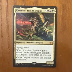 Karrthus, Tyrant of Jund [Double Masters] Near mint - Image 1