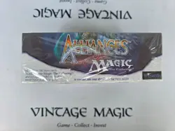 FACTORY SEALED 1996 Alliances Booster Box ~ Vintage MTG/Magic ~ Force/HelmU - Image 2