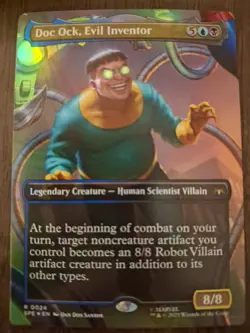 Doc Ock, Evil Inventor (Borderless) Marvel's Spider-Man: Eternal-Legal Foil - Image 1