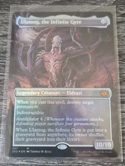 Ulamog, the Infinite Gyre Borderless FOIL MTG Double Masters 2022 Mythic - Image 1