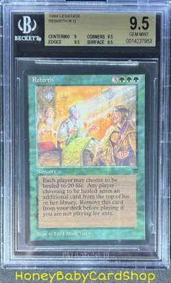 MTG Legends 1994 Rebirth BGS 9.5 GEM MINT Old School 93/94 - Image 1