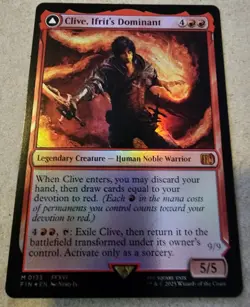 Clive, Ifrit's Dominant - #133 Foil - Final Fantasy - Mtg - Image 1