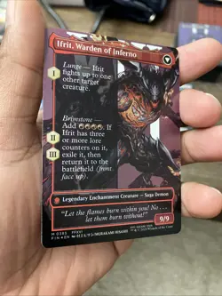 Clive, Ifrit's Dominant (0385) (Borderless) Final Fantasy Foil - Image 4