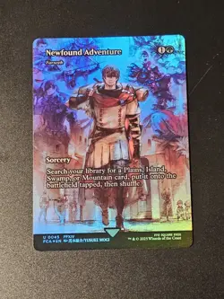 MTG Magic Final Fantasy Newfound Adventure - Farseek SHOWCASE FOIL - Image 1