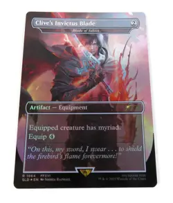 Clive's Invictus Blade of Selves Foil FINAL FANTASY Secret Lair MTG - Image 1