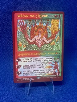 MTG Wrenn And Six, Secret Lair Prize, 2024 Pro Tour Promo - Image 2