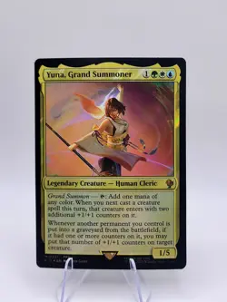 Yuna, Grand Summoner (Surge Foil) Commander: Final Fantasy Foil - Image 1