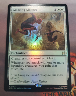 Marvel's Spider-Man: Eternal-Legal Amazing Alliance Foil 002 NM - Image 1