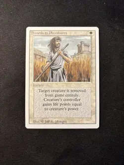 Swords to Plowshares Revised NM1 - Image 1