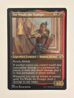 Tor Wauki the Younger (Foil Etched) Commander: Dominaria United Foil - Image 1