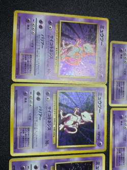 (MP) 11set Holo Mewtwo #150 Base Set 1996 Japanese Pokemon Card - Image 5