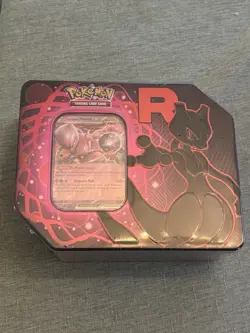 Pokemon Team Rocket MewTwo Tin New Sealed Destined Rivals - New! - Image 1