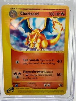 Charizard Non Holo 39/165 2002 Expedition Set CGC 8.5 Pokemon TCG - Image 3