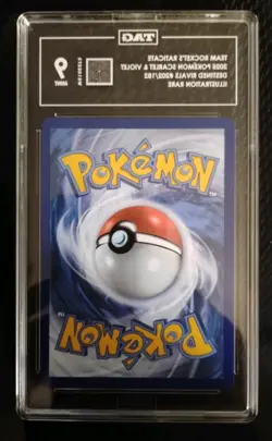 Pokemon Destin Rivals Graded Team Rocket's Raticate 202/182 IR TAG 10 Gem Mint - Image 3