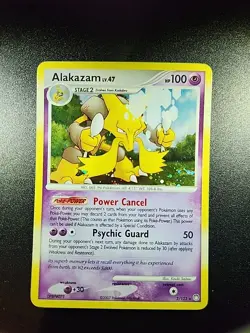 Alakazam lv.47 2/123 Holo Mysterious Treasures Pokemon TCG - Image 1