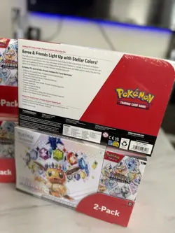 Pokemon Prismatic Evolutions. Costco 2 Pack Exclusive New Sale - Image 2