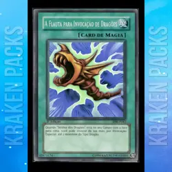 YUGIOH Flute of Summoning Dragon DIK-P042 (SDK-042) Near Mint PORTUGUESE - Image 1